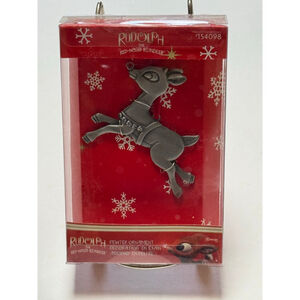 Roman Inc Rudolph The Red-Nosed Reindeer Pewter Ornament - Rudolph